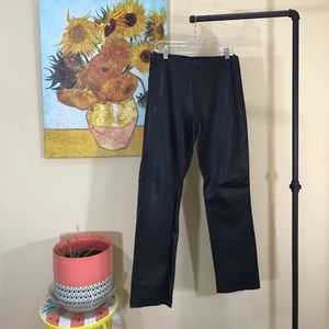 Lucky Leather Pants Black